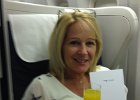 Bumped up to Business Class for free - very happy